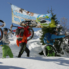Trutzpartie Schladming Rohrmoos Radwandern im Schnee