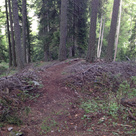 Haideralm Reschenpass Trail-Bau